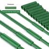 10PCS Universal Plant Support Clips, Gardening Fix Connector for 8-20mm Stakes, Plastic Climbing Pergola Fixed Bracket
