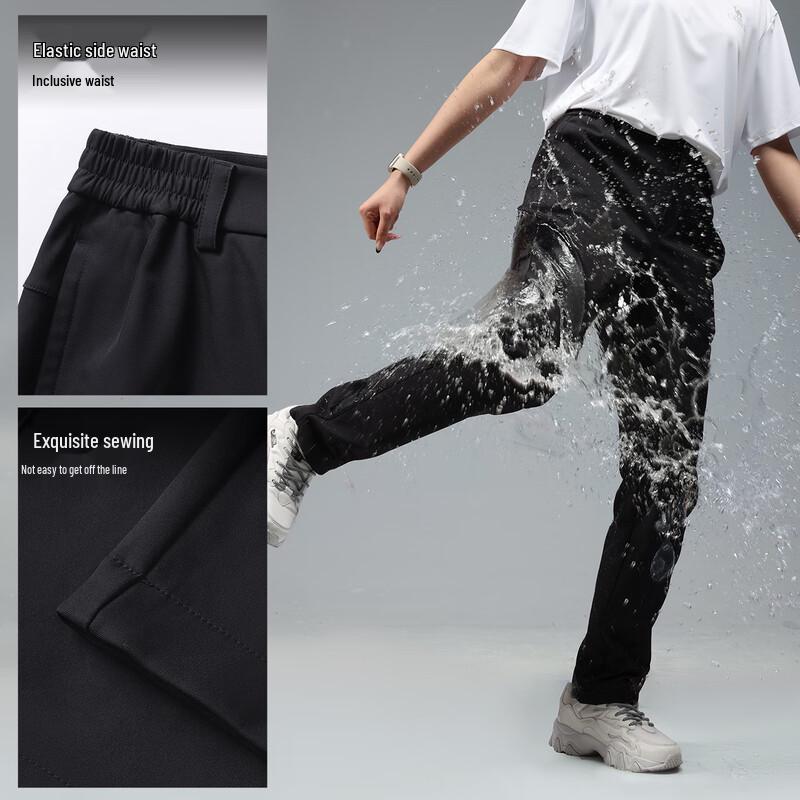 Camel Outdoor Windproof Waterproof Softshell Hiking Pants