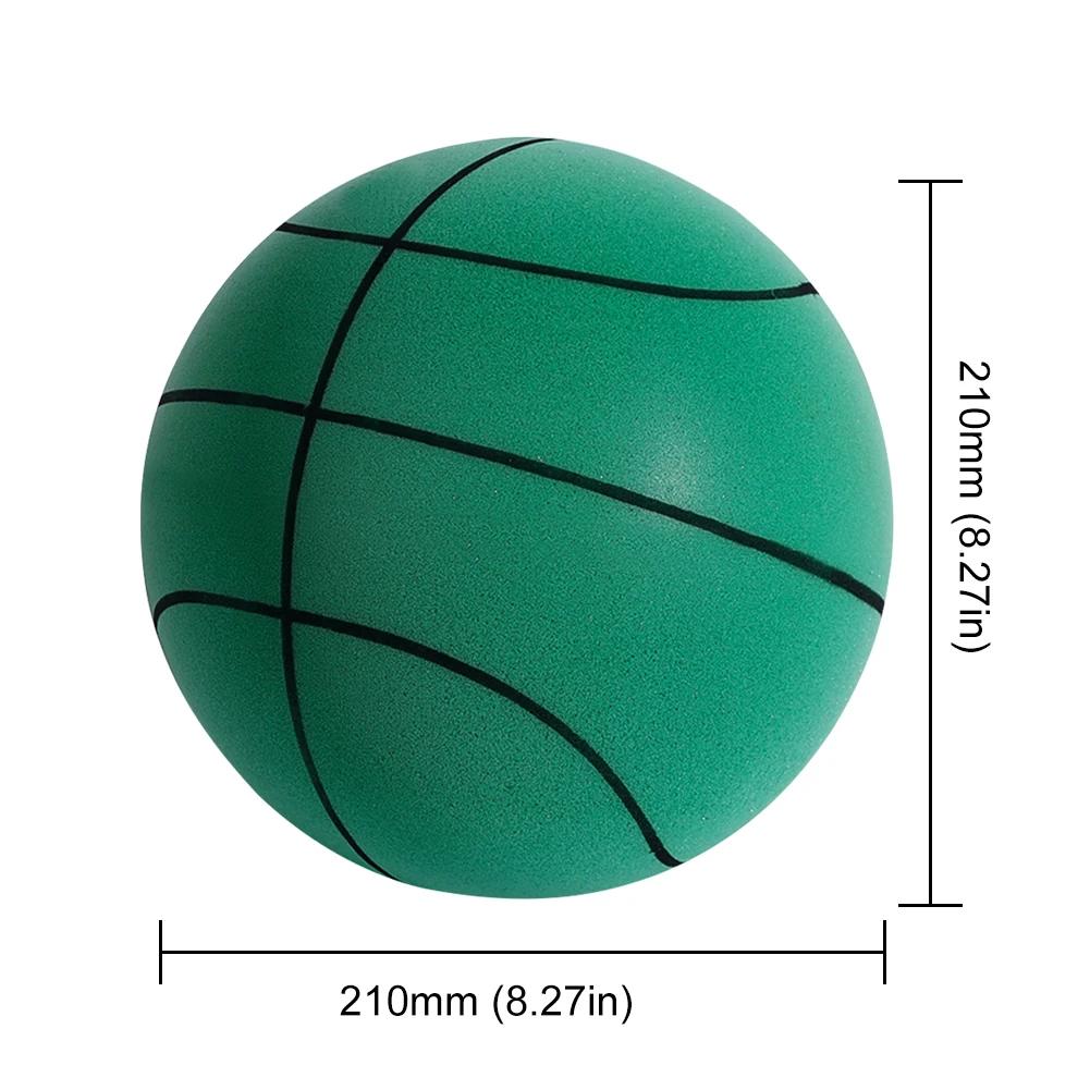 Silent Basketball Indoor Silent Foam Soccer Ball 18/21/24cm Mute Bouncing Ball Silent Basketball Ball Silent Ball Gift for Boys