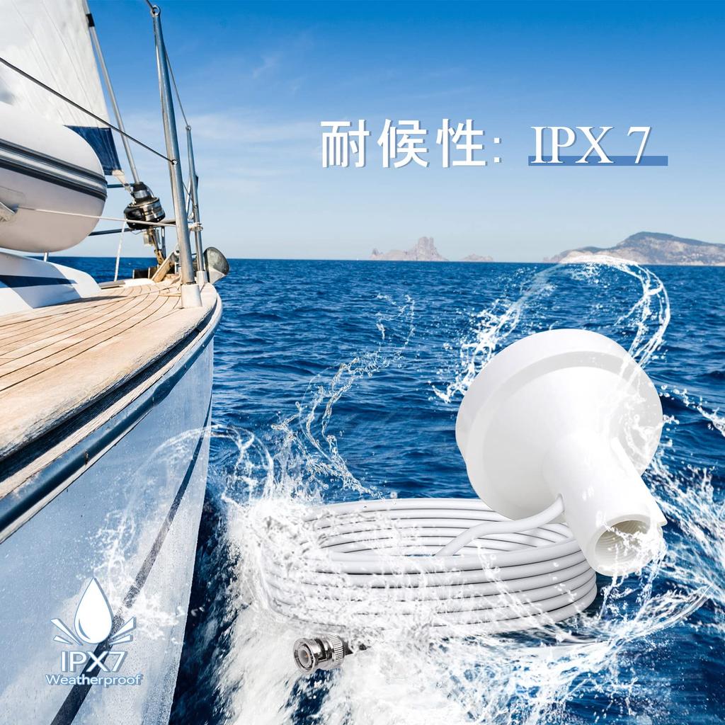BINGFU Boat Marine GPS Navigation External Antenna Compatible with Garmin GPSMAP MAP NavTalk StreetPilot Furuno Matsutec Trimble GPS Modem Receiver