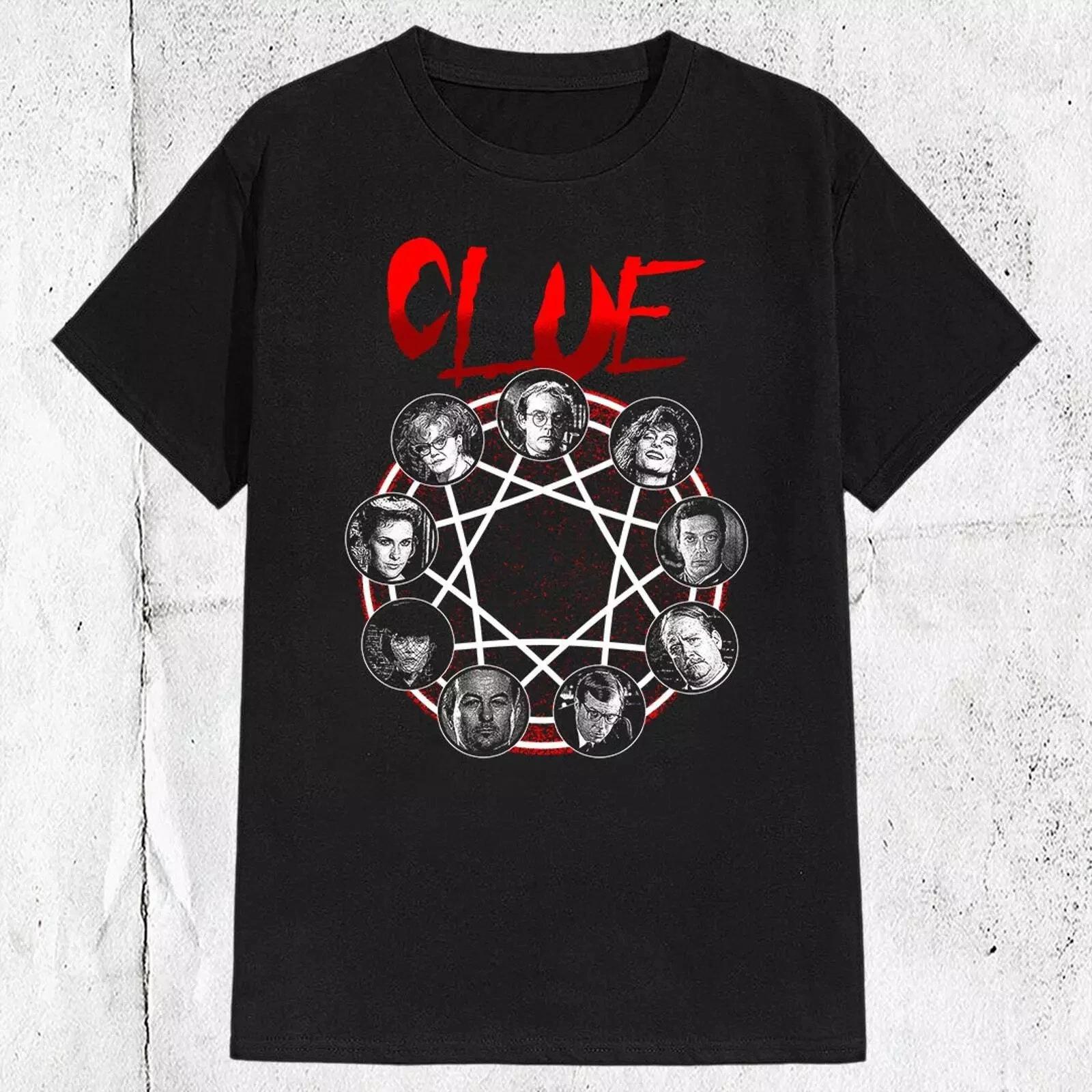 Vintage Clue Movie Squad Puzzle T-shirt XXXL