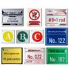 High Voltage Safety Sign: Reflective, Sunproof, Waterproof, Corrosion-Resistant PVC