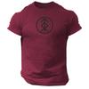 Home Protection Sign T Shirt Gym Clothing Vikings Bodybuilding Workout Mma Top
