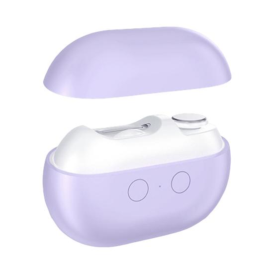 Electric Nail Clipper Polisher with LED Light Type-C Rechargeable 3-In-1 Automatic Fingernail File Baby Kids Adults Seniors Manicure Trimmer