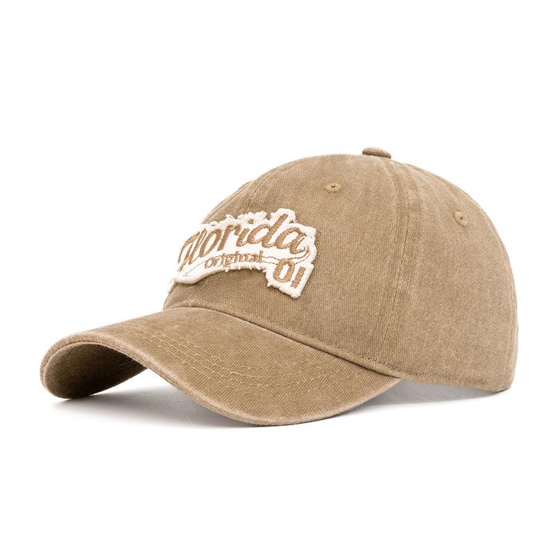 Vintage Buchstaben Baseballkappe Damen Bestickte Kappe Herren Outdoor Sport Sonnenhut