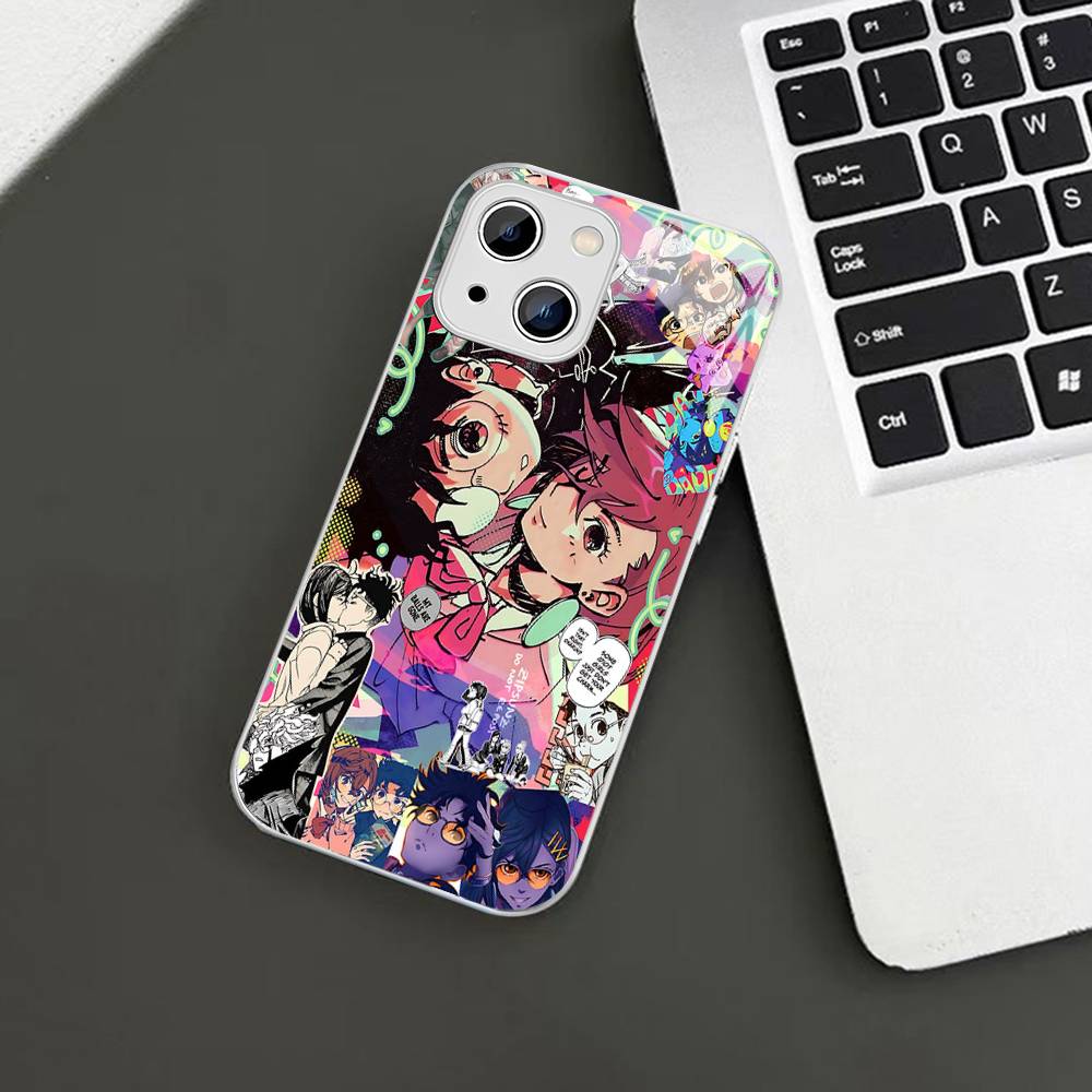 Anime D-Dandadan For IPhone 14 13 12 Mini 11 Pro XS Max X XR 14 Plus Tempered Glass Cover