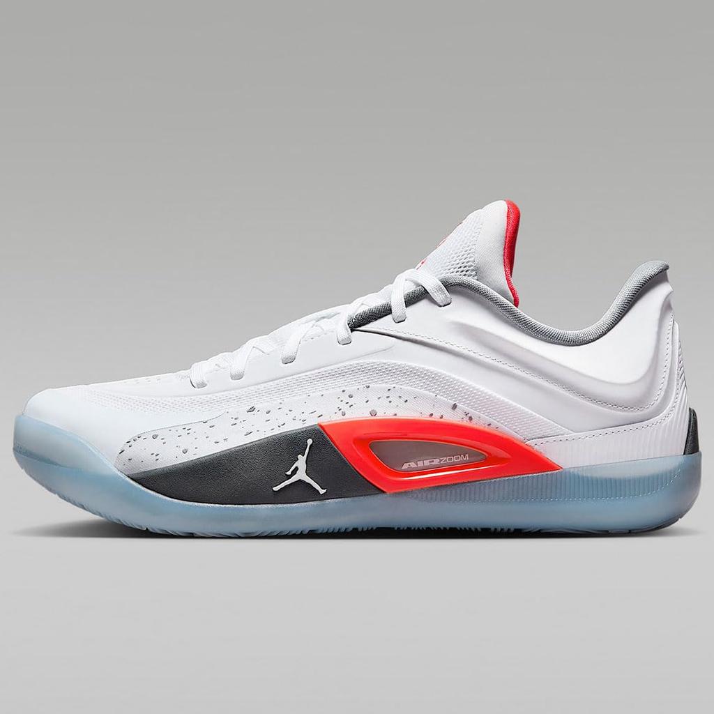 Nike Zion 4 Smoke Size 23 Size PF, White/Photodust/Dark Gray/Infrared, (FD0591-103), 27.5cm