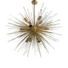12-flammiger Mid-Century Modern Messing Sputnik Kronleuchter Verstellbare Deckenpendelleuchte für Esszimmer, Wohnzimmer, Schlafzimmer, Eingangsbereich