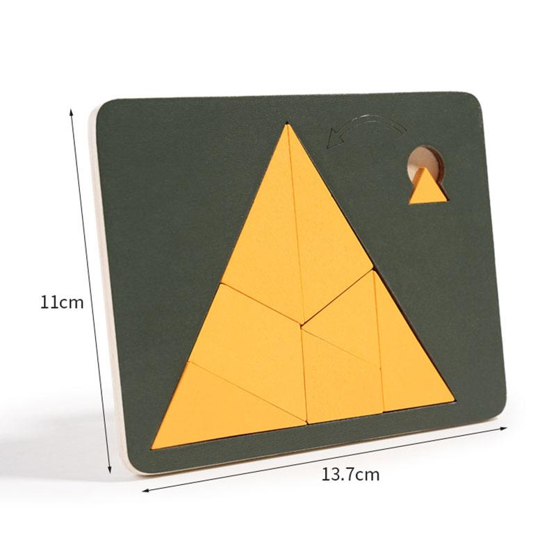 Kids Logical Thinking Training Wooden Puzzles Adult Burning Brain Challenge Activity Game Educational Toys for Autistic Children