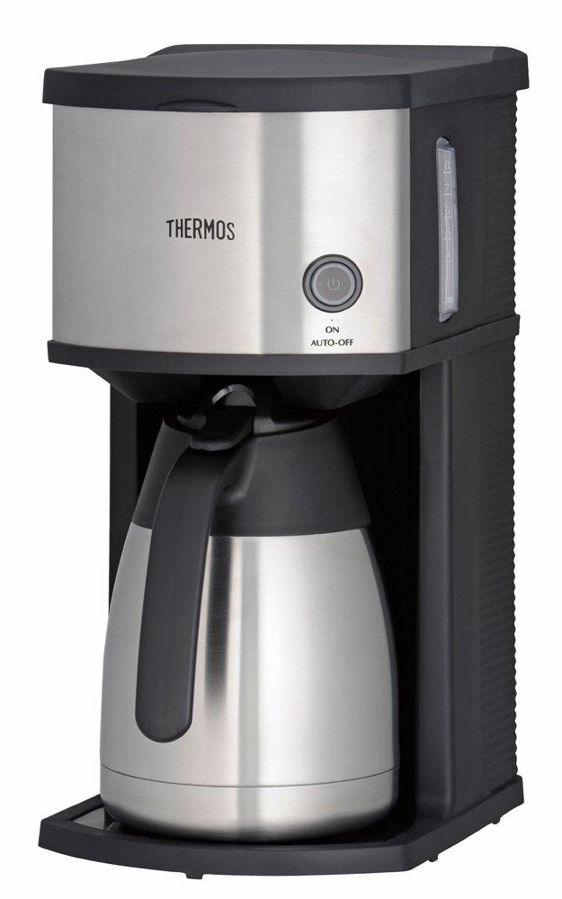Thermos Vacuum Insulated Coffee Maker, 1L, Clear Stainless Steel, ECE-1001 CS