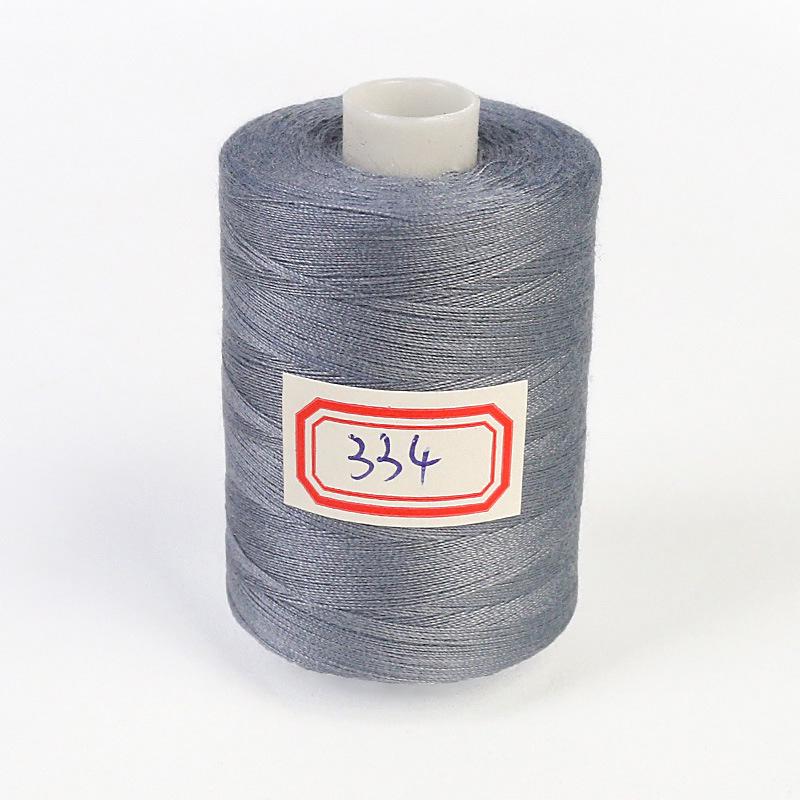 Hilo de Coser de Poliéster de Alta Velocidad 402 - 1000 Yardas, Colores Arcoíris, Ideal para Proyectos de Costura Casera y a Mano