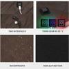 USB Heated Cushion Sleeping Electric Heating Pad Outdoor Camping Heated Mat 3-Level Temperature Rechargeable Heated Electric Mat