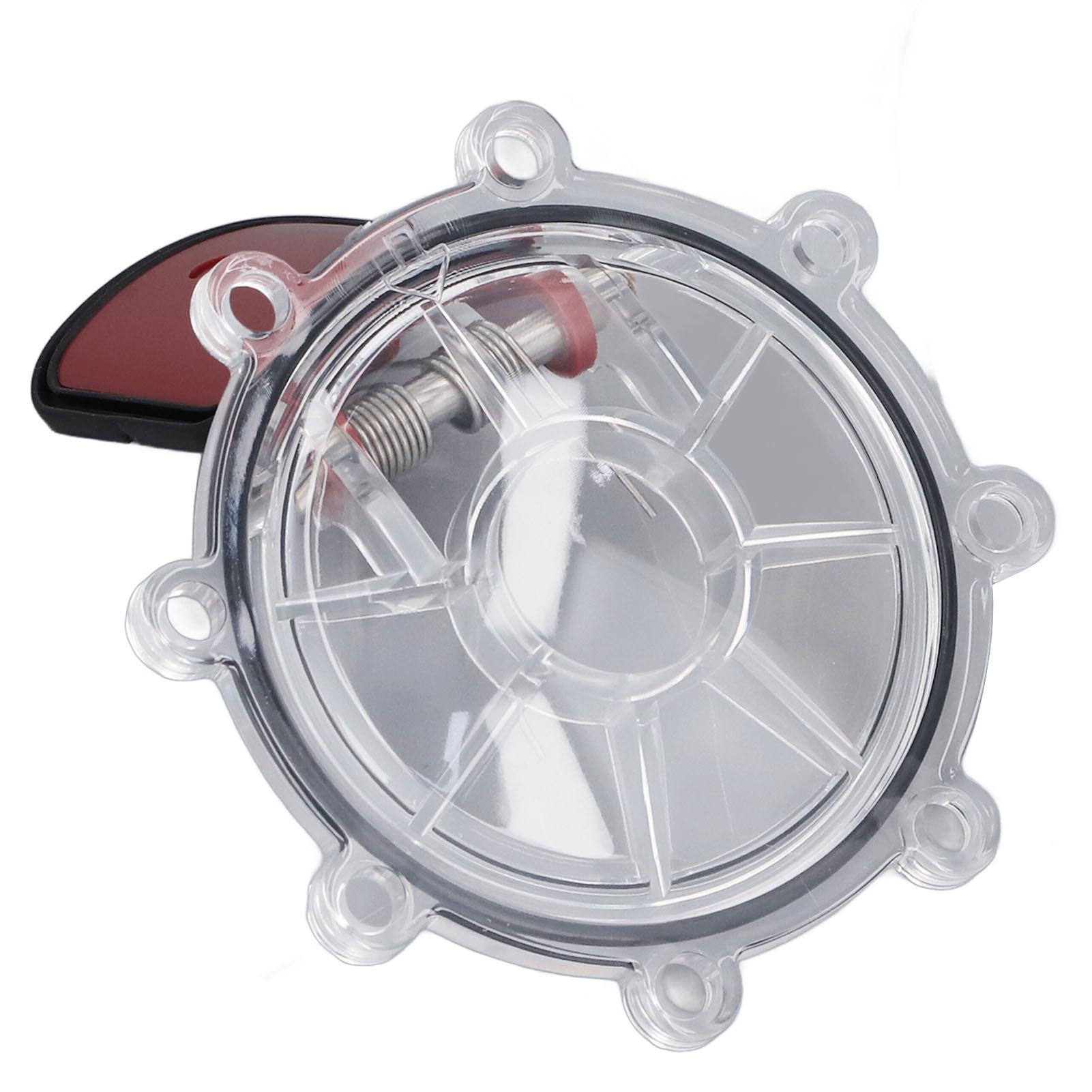 Pool 7056 Check Valve Cover, Pool Check Valve Cover with Flapper Assembly, Replacement Spring Check Valve Cover with Flapper Assembly Fits for 7235 72