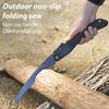 Outdoor Hand Saw Sharp Teeth Camping Backpacking Hiking Mini Folding Hacksaw Portable