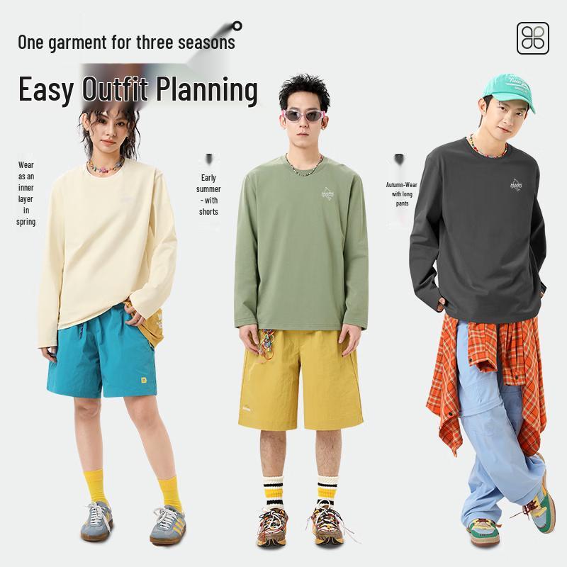 Mark Fairwhale Men's Basic Cotton Long Sleeve T-Shirt