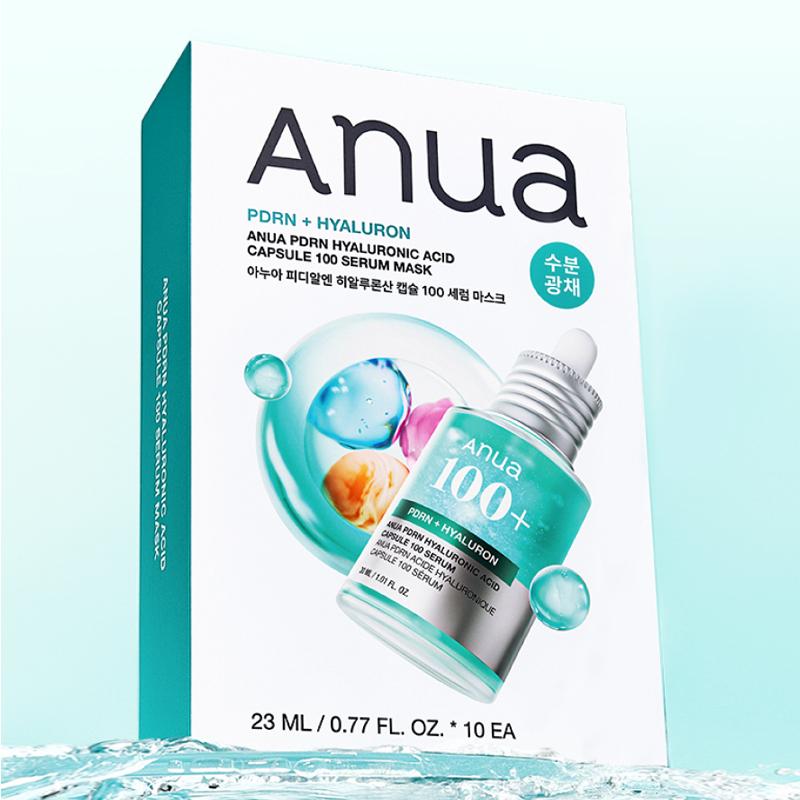 Anua PDRN Капсула Гиалуроновой Кислоты 100 Сыворотка Маска 23 мл