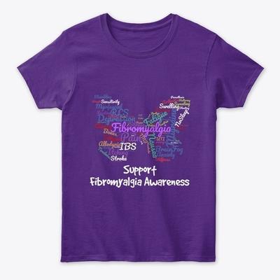 Fibromyalgia Symptoms Standard Unisex T-shirt