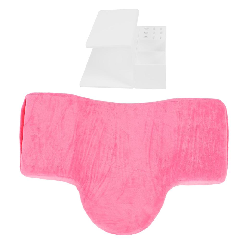 Ögonfranskudde med Hylla Akrylhylla Andningsbar Ergonomisk Franskudde med Hylla Organizer
