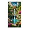 Castle Scenery Waterfall Large Size Diamond Painting New Collection Animals Diy Full Drill Rhinestone Embroidery Mosaic Cross Stitch Kits