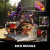 596PCS Mechanical Grasshopper Model Creating Modules Sets Rotatable DIY Learning Toy Sets Xmas Birthday Celebration Present Gifts