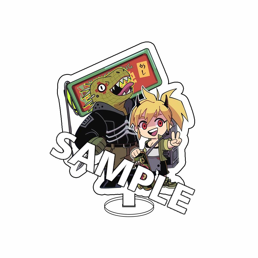 

For DRHDR Kaiman Nikaido Devils Kasukabe Shin Noi Anime Peripheral 10cm Acrylic Stand Cartoon Exquisite Desktop Ornament Gift 10cm