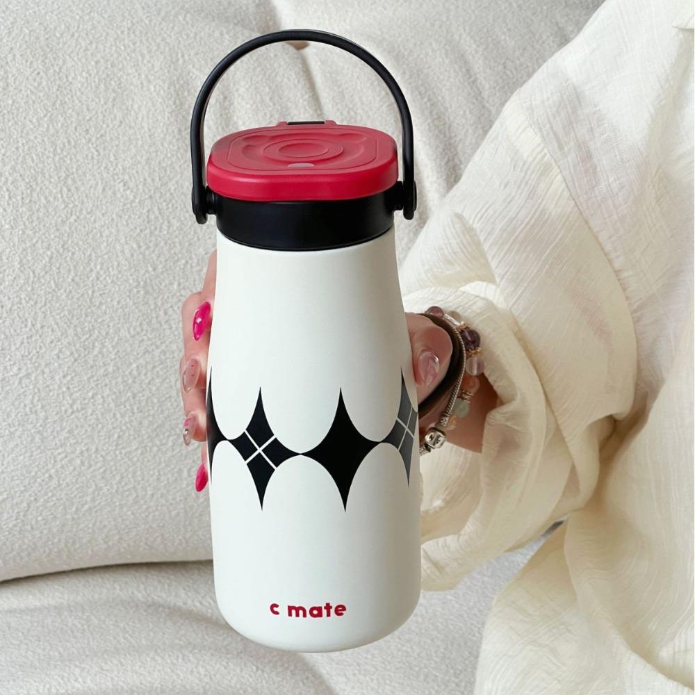 

316 Stainless Steel Thermal Water Bottle 600ml Travel Insulated Cup Drinkware Style2
