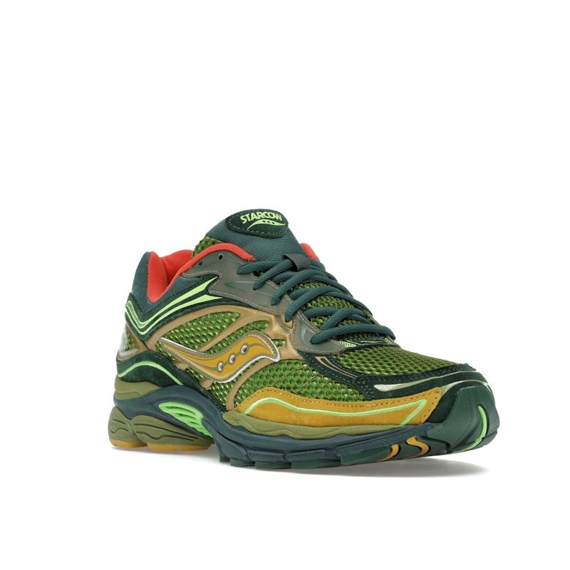 SAUCONY Starcow X ProGrid Omni 9 Nature Acts, Man Does Unisex Sneakers Green Orange S70869-1