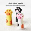 Cartoon Cat Paw Silicone Cuticle Tool Cover & Anti-Fall Headgear