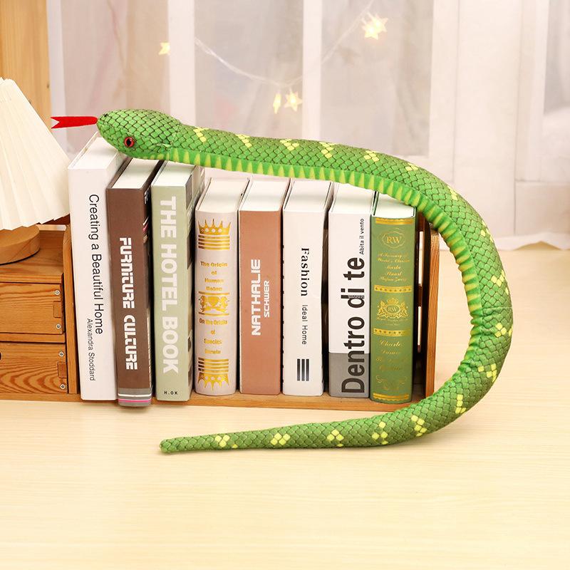 Amazon Python Simulations-Schlangen-Stofftier Trickpuppe Große Schlange Muppet Weiche Stoffpuppe