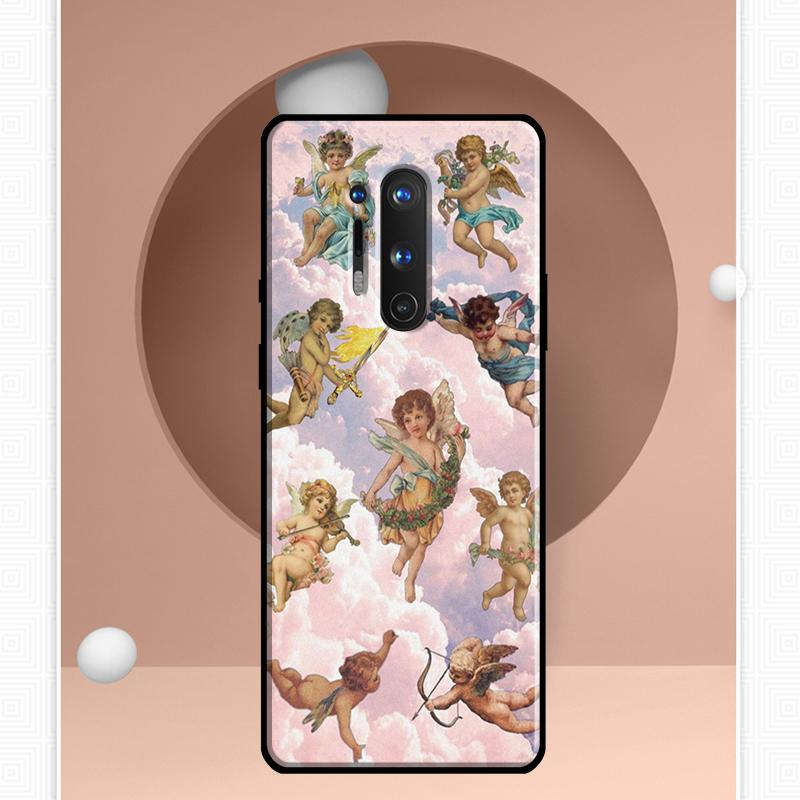 Kreslený Anděl Dítě Tisk Pouzdro Pro OnePlus 11 10 9 Pro 8T 9RT 10T Ace OnePlus Nord N10 N100 N20 2T CE 2 Lite Kryt