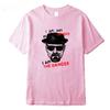 Men's T-shirt Cotton Short Sleeve Breaking Bad Men T-shirt Casual Heisenberg Print Tshirt Cool T-shirt Male Men Tops
