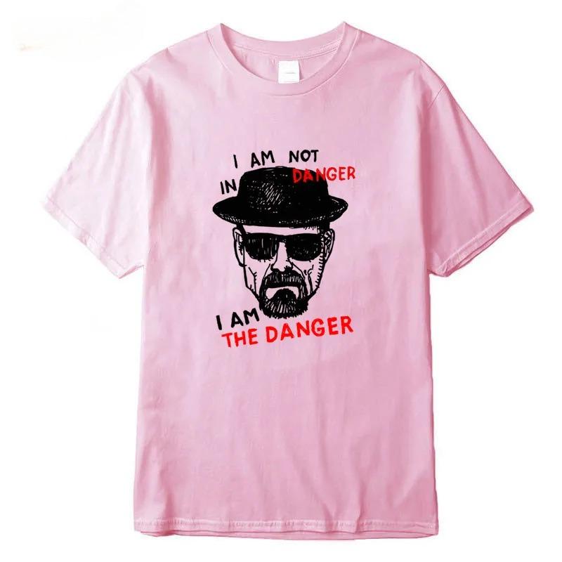 Men's T-shirt Cotton Short Sleeve Breaking Bad Men T-shirt Casual Heisenberg Print Tshirt Cool T-shirt Male Men Tops
