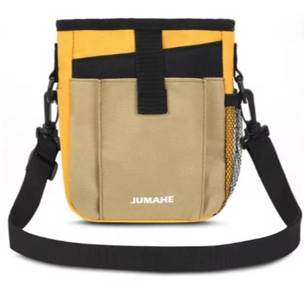 

Сумка-слинг для тренировки питомцев большой вместимости с ремешком, карман для собачьих отходов, карман для лакомств для собак, для путешествий хаки