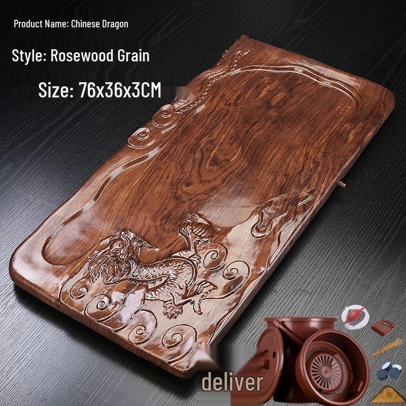 Ручная работа, поддон для чая с дренажем из массива дерева