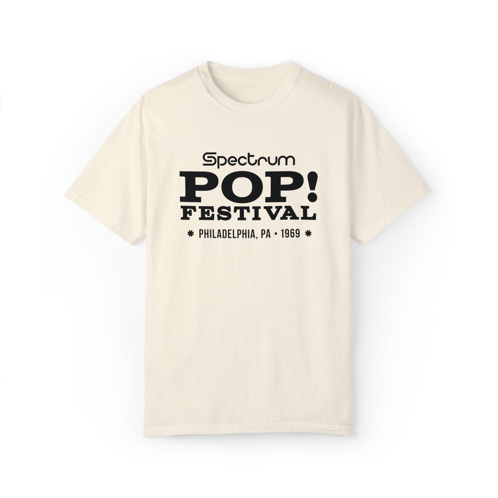 Spectrum Pop Festival/Spectrum Pop Festival T shirt/Music Festival T shirt/Pop Fest/Festival T shirt/Rock n Roll T shirt/music Tee/psychedelic 2XL