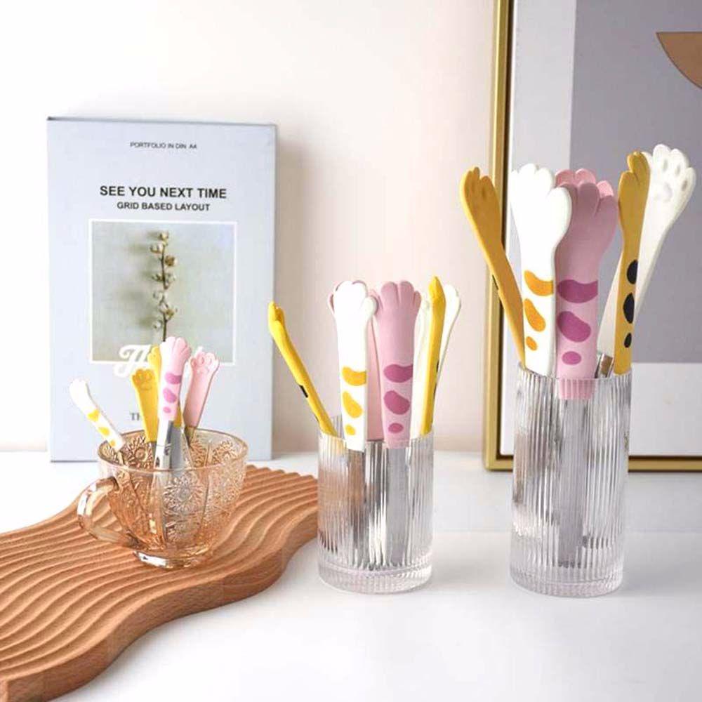 

Salad Stainless Steel Barbecue Snack Clamp Food Clip BBQ Tong Kitchen Tool Cooking Utensils S