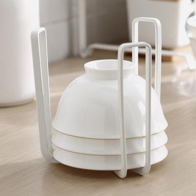 Yousheng 1/4Pcs Draining Dish Racks Bowl Plate Holders Durable Construction Easy To Clean Heavy-Duty Metal Bowl Storage Dying Display Racks