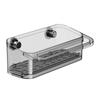 Wall-Mounted Kitchen Organizer with Suction Cup & Hanging Rod for Sponge and Dishcloth