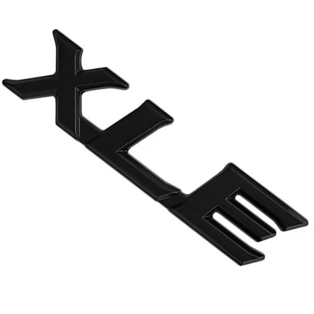 3D XLE Metal Logo For RAV4 Premium Avalon Highlander KOUYS6 Corolla Camry XLE Trunk Logo Badge Letters Sticker Accessory