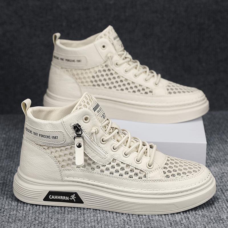 Fashion CYYTL Mesh Summer Shoes For Men Breathable Sneakers Casual Outdoor Running Tennis Platform Sports Hiking Designer Luxury Loafers