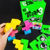Crazy Tower: Block Stacking Family Party Board Game (Ages 8+)