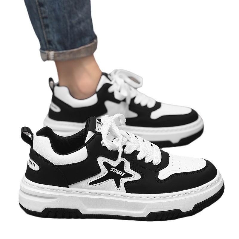 Casual Shoes Niche Work Versatile Star Trendy Shoes Student Sports Shoes National Trendy Men's Shoes