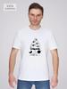 T-Shirt mit Pilzdruck