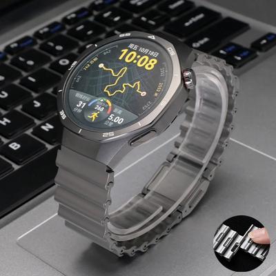 Metal Band for Huawei Watch GT6 Pro GT5/4 46mm Stainless Steel Bracelet for Seiko For Samsung Galaxy Watch 46mm Luxury Men Strap