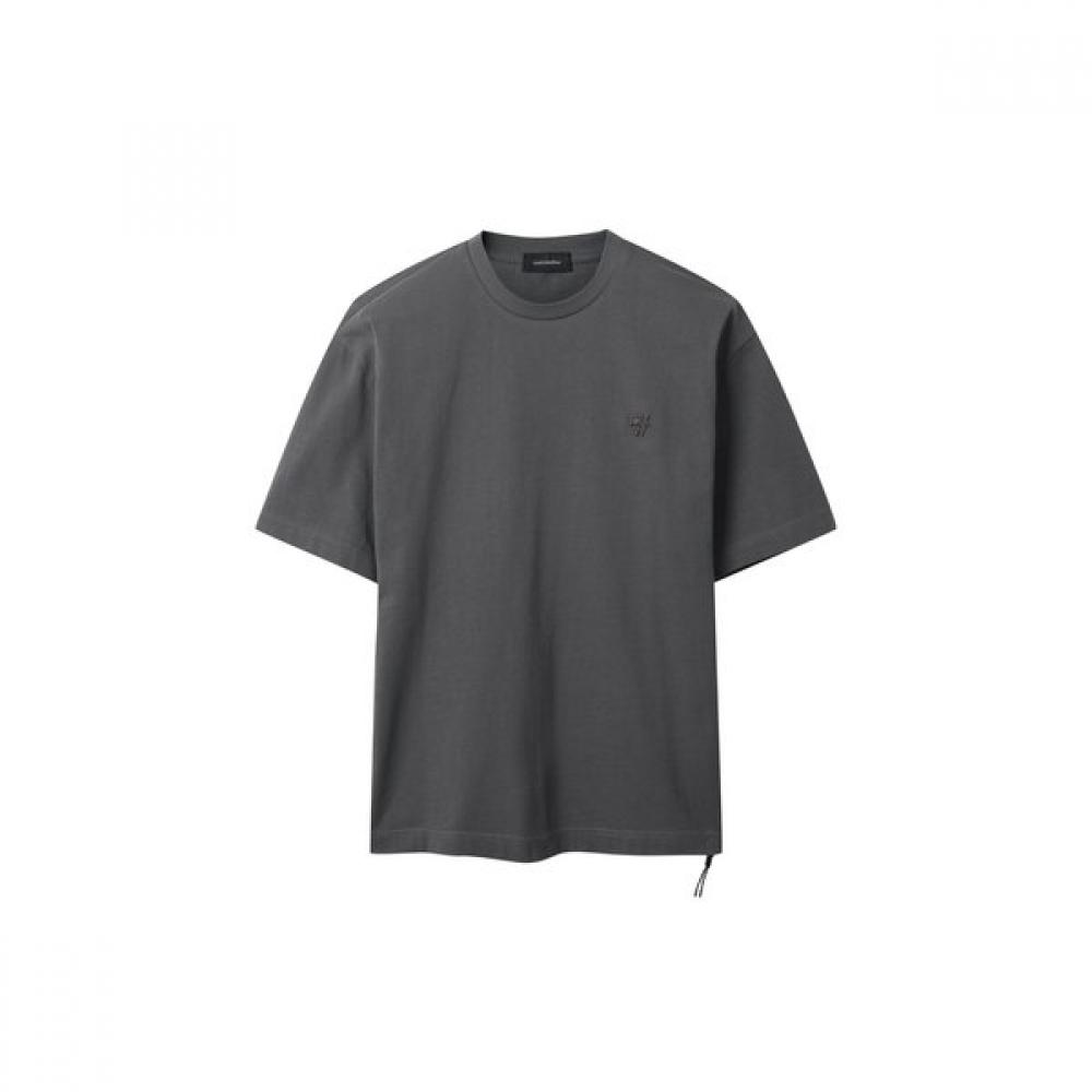 CusTomellow Gray Basic Half T shirT cqTam25411gyd 95