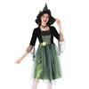 Halloween Costume Magic Witch Costume Carnival Witch Dress Stage Performance Costume The Wizard of Oz Costume