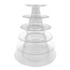 Cupcakes Stands Transparent Wedding Dessert Display Bracket Macaons Holder Bakeware Holiday Household Kitchen Supplies