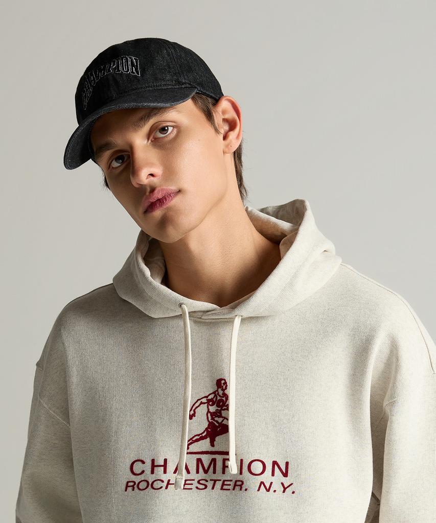 CHAMPION Arch Logo Ball Cap Denim Black