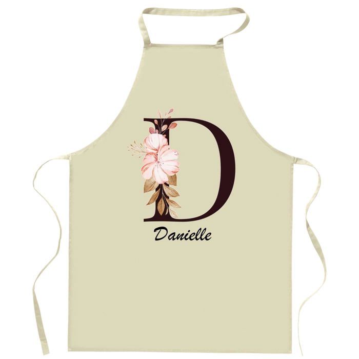 Tablier de cuisine - Danielle - Impression bretonne - Coton épais - Fabrication française
