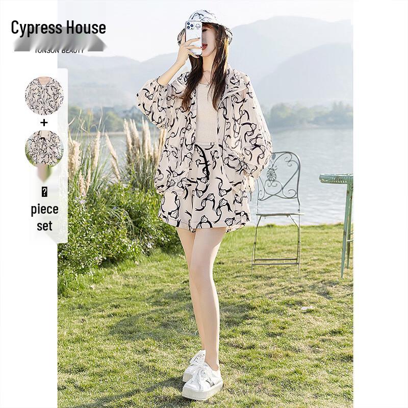

Women s Fashion Long-Sleeved Jacket & Shorts Set M